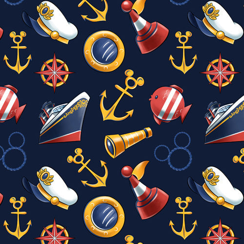 Mouse Ear Nautical Icons
