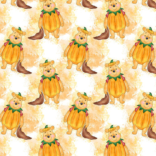 Pumpkin Bear Mischief