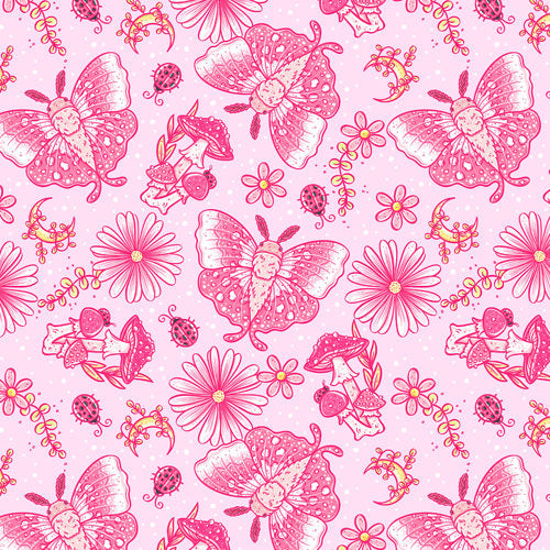 Pink Mushroom Moths