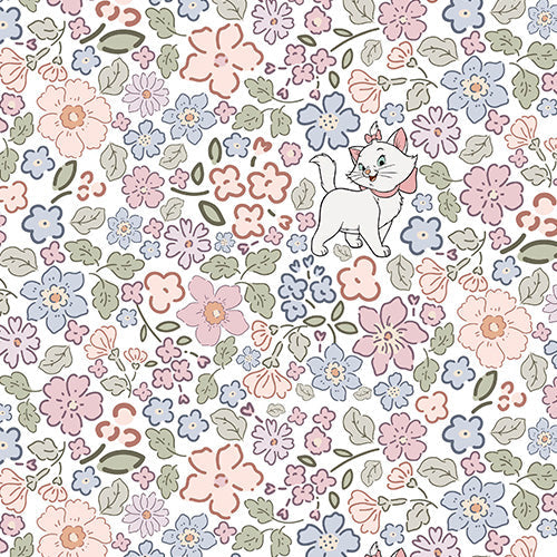 Springtime Kitten Garden Elegance