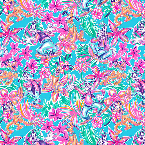Tropical Bloom Fiesta - Playful Duo