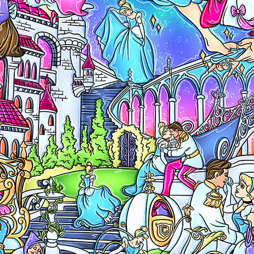 Glass Slipper Storybook Scenes