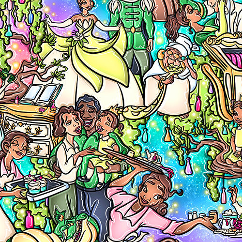 Bayou Princess Storybook Scenes