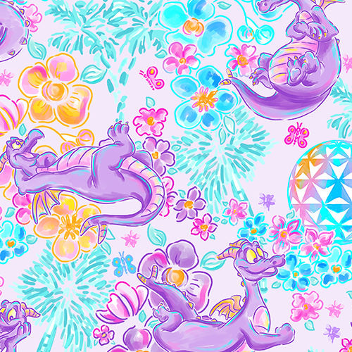 Purple Dragon Flower Power