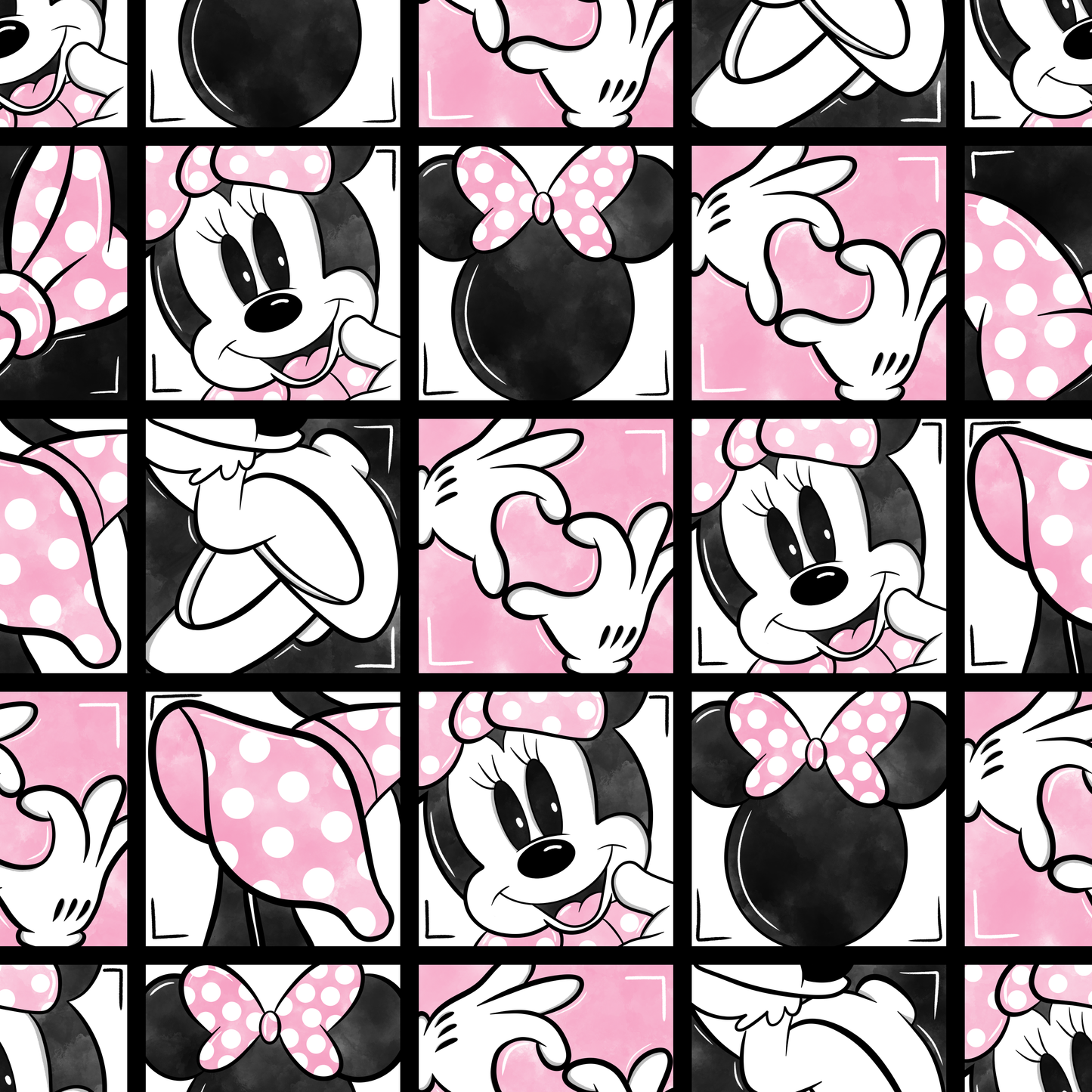 Mouse Bow Block Party