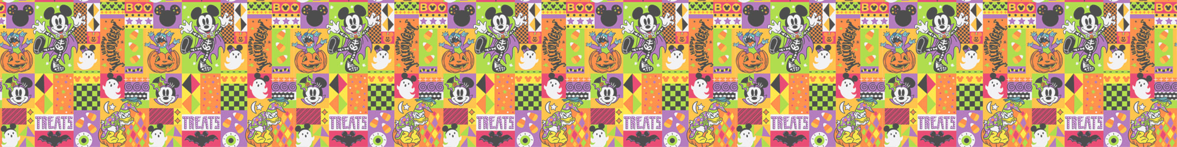 Spooky Patchwork Treats collection header
