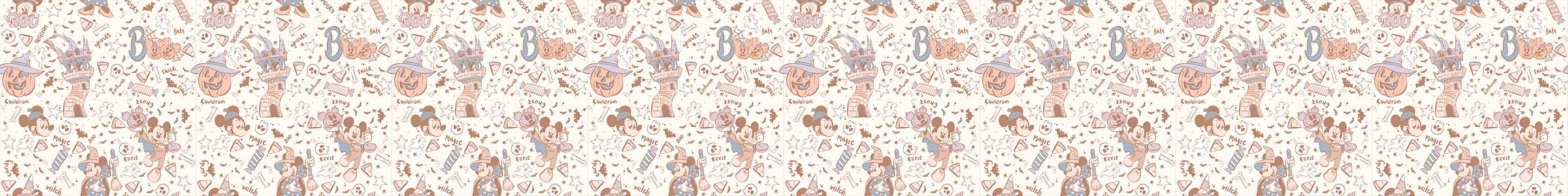 Vintage Halloween Doodles collection header