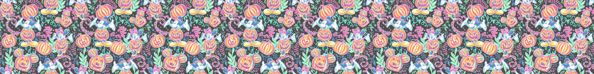 Mouse and Friends Pumpkin Parade collection header