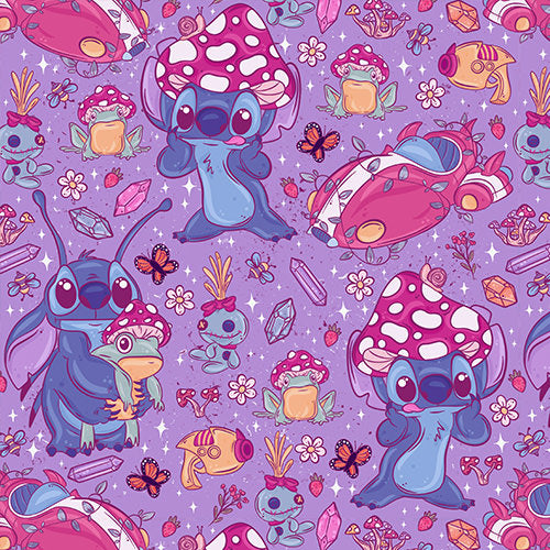 Blue Alien Mushroom Mischief design thumbnail