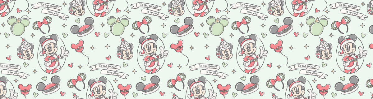 Mouse Pair Jolly Holiday collection header