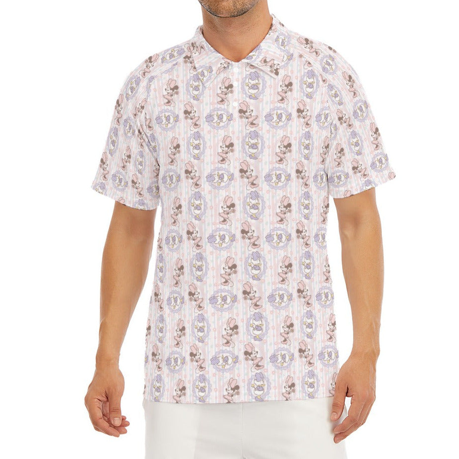Sweet Springtime Style Duo - Men's Polo Shirt