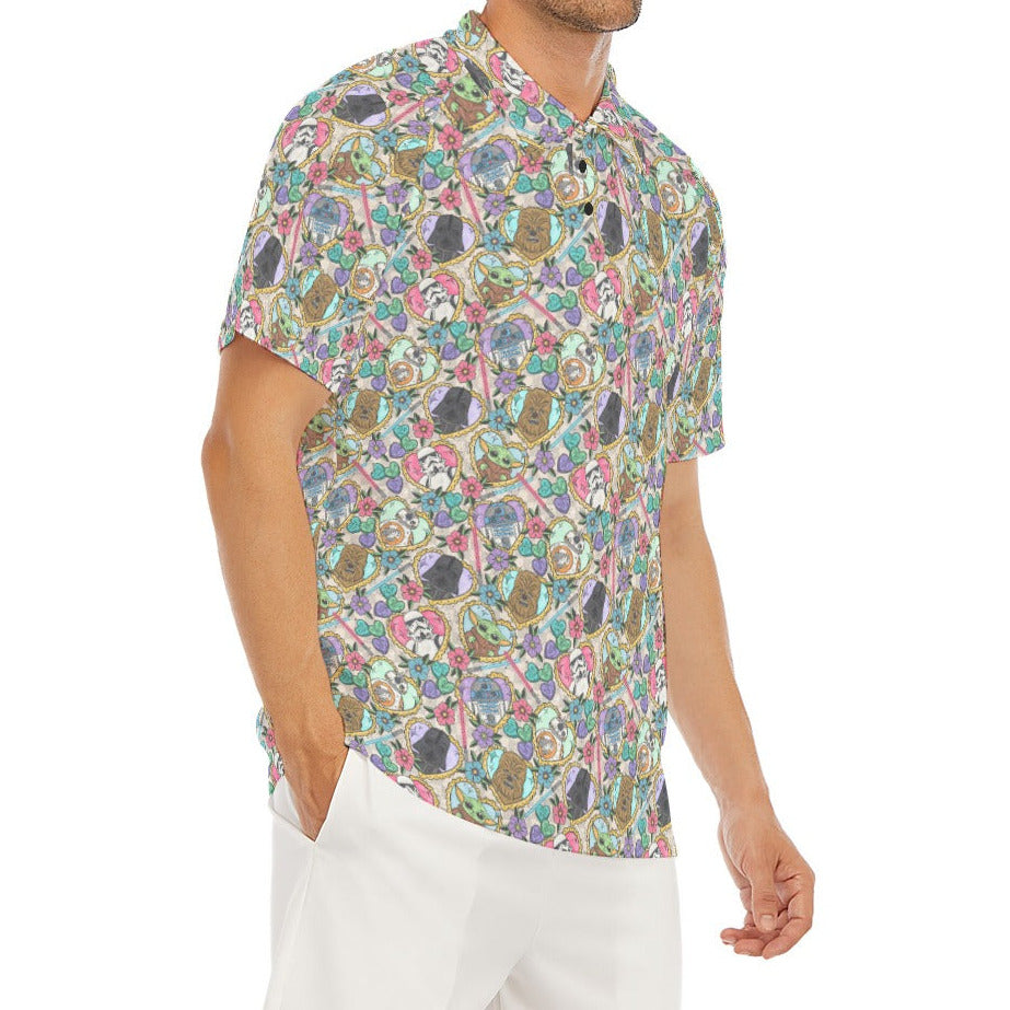 Tattoo Hearts Galactic Legends - Men's Polo Shirt