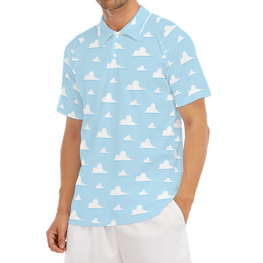 Andy’s Room Clouds - Men's Polo Shirt