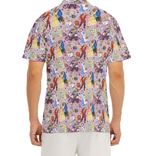Enchanted Tale Sketch - Men's Polo Shirt