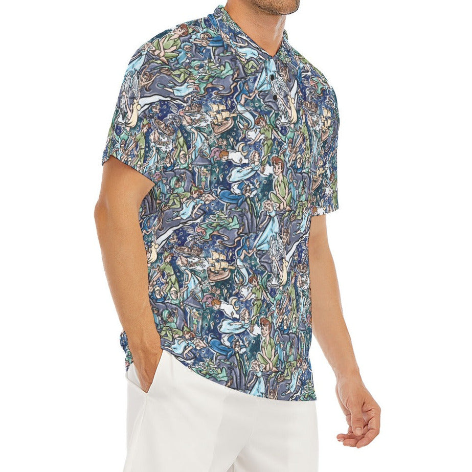 Magical Skybound Adventure - Men's Polo Shirt