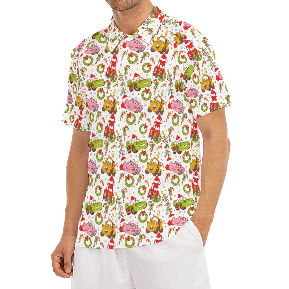 Holiday Race Day - Men's Polo Shirt