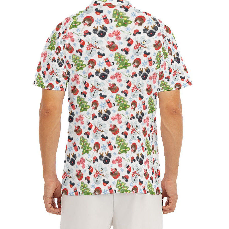 Mouse Magic Christmas - Men's Polo Shirt