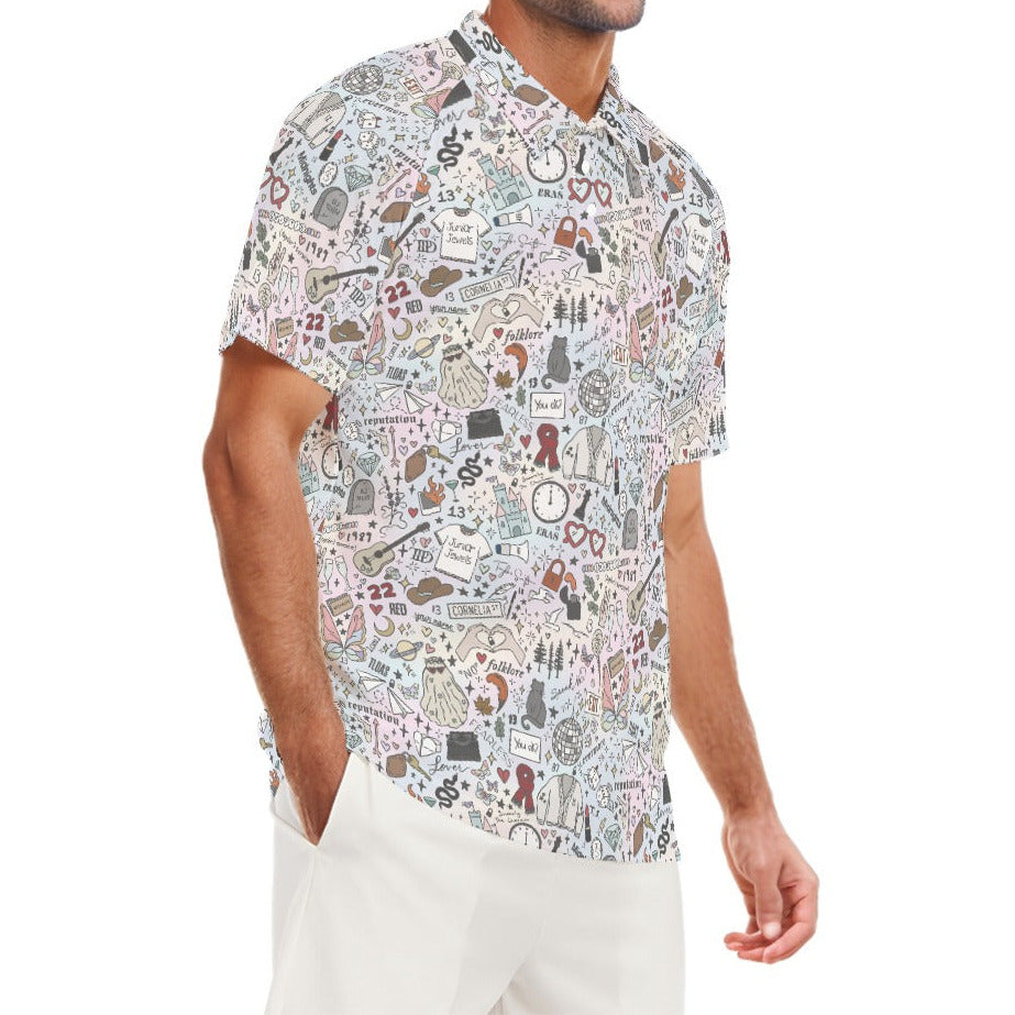 Every Era Collage - Men's Polo Shirt