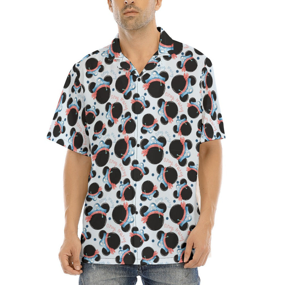 Pirate Life Adventure - Men's Hawaiian Button Up Shirt