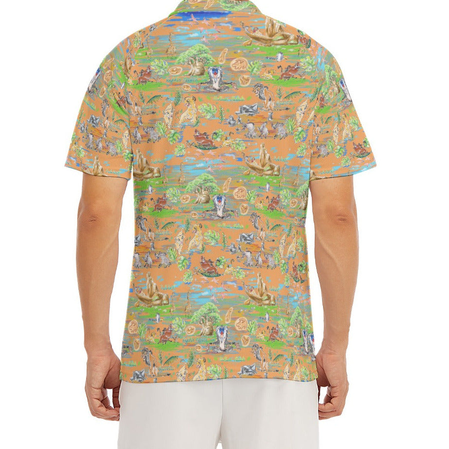 Savanna Sunset Stories - Men's Polo Shirt