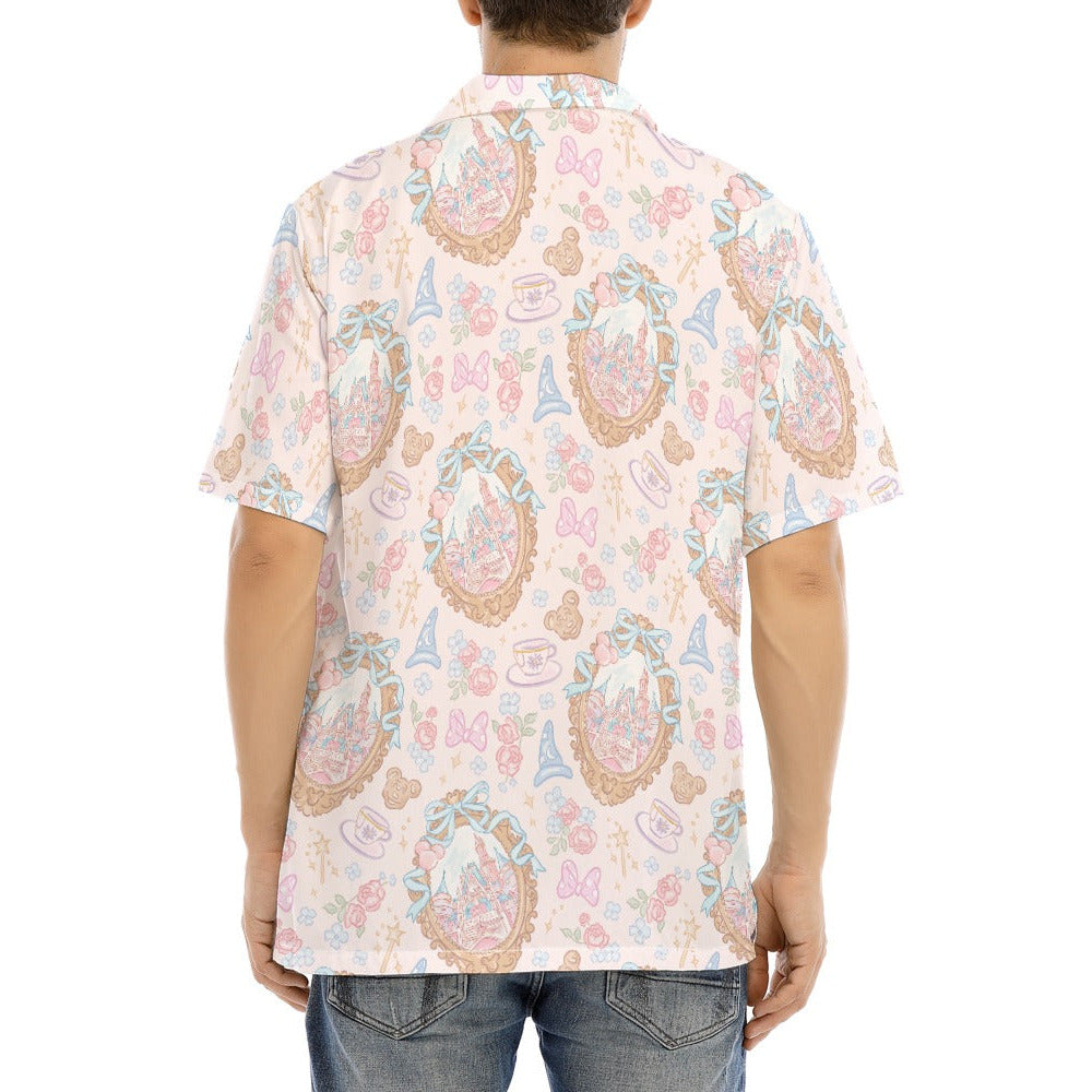 Coquette Park Daydream - Men's Hawaiian Button Up Shirt