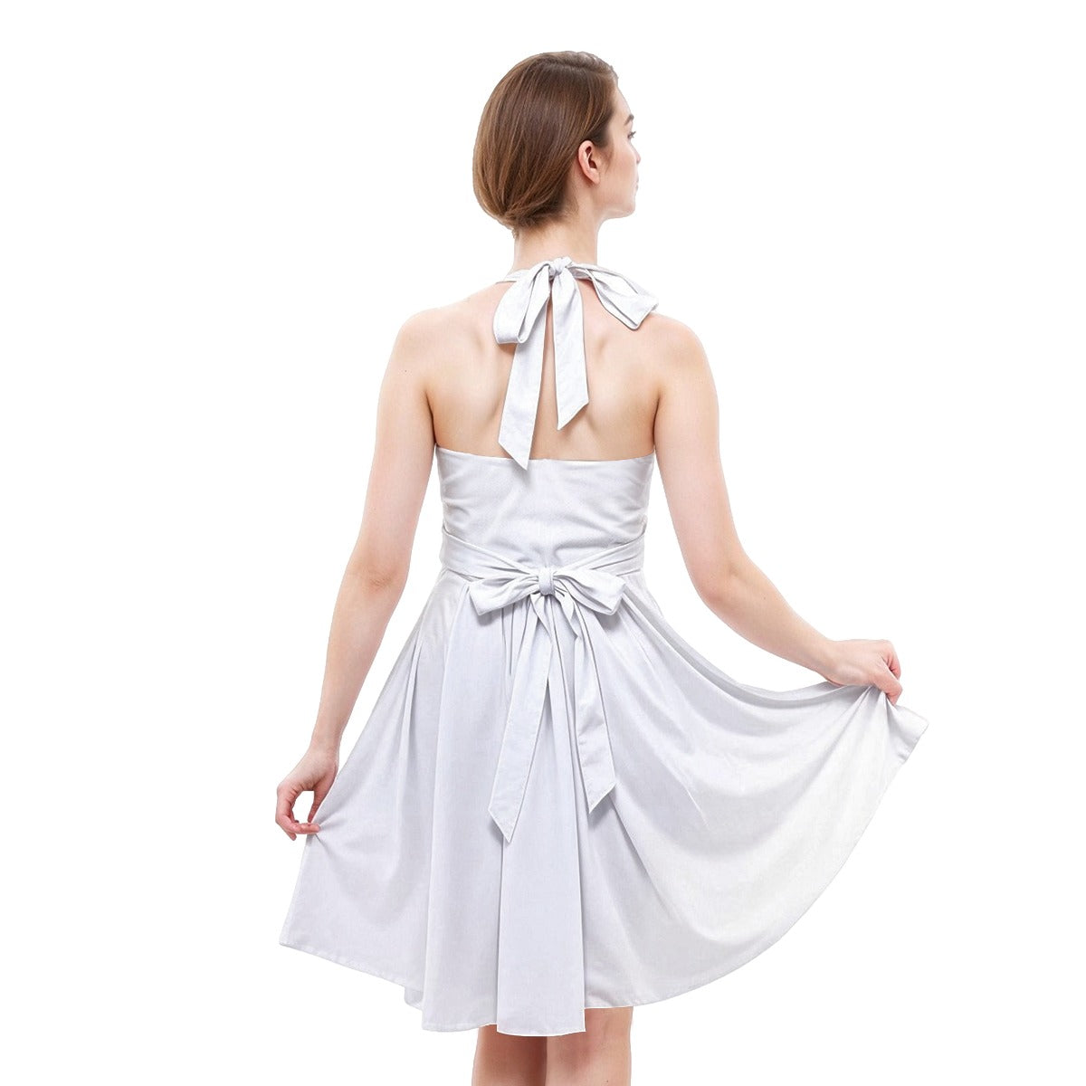 Pick Any Print from our Shop - Women's Halter Vintage Pocket Dress