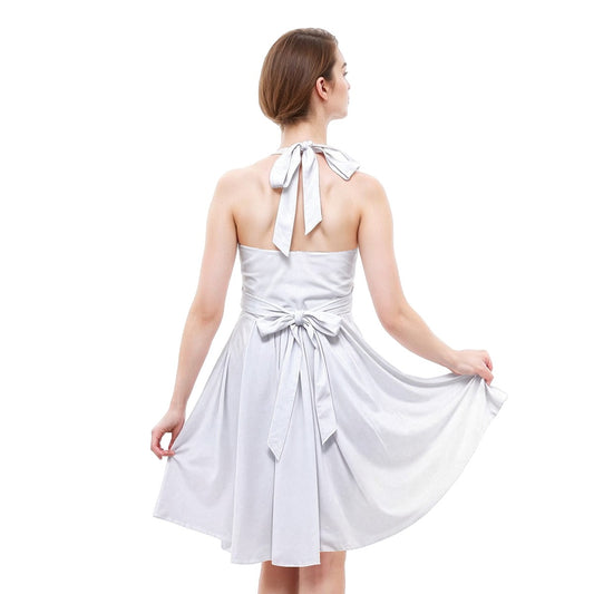 Pick Any Print from our Shop - Women's Halter Vintage Pocket Dress