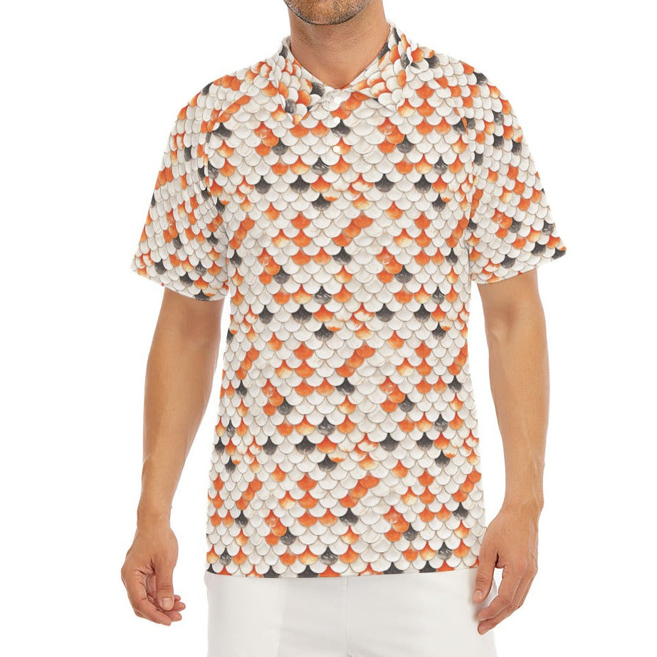 Animal Print - Koi Fish - Men's Polo Shirt