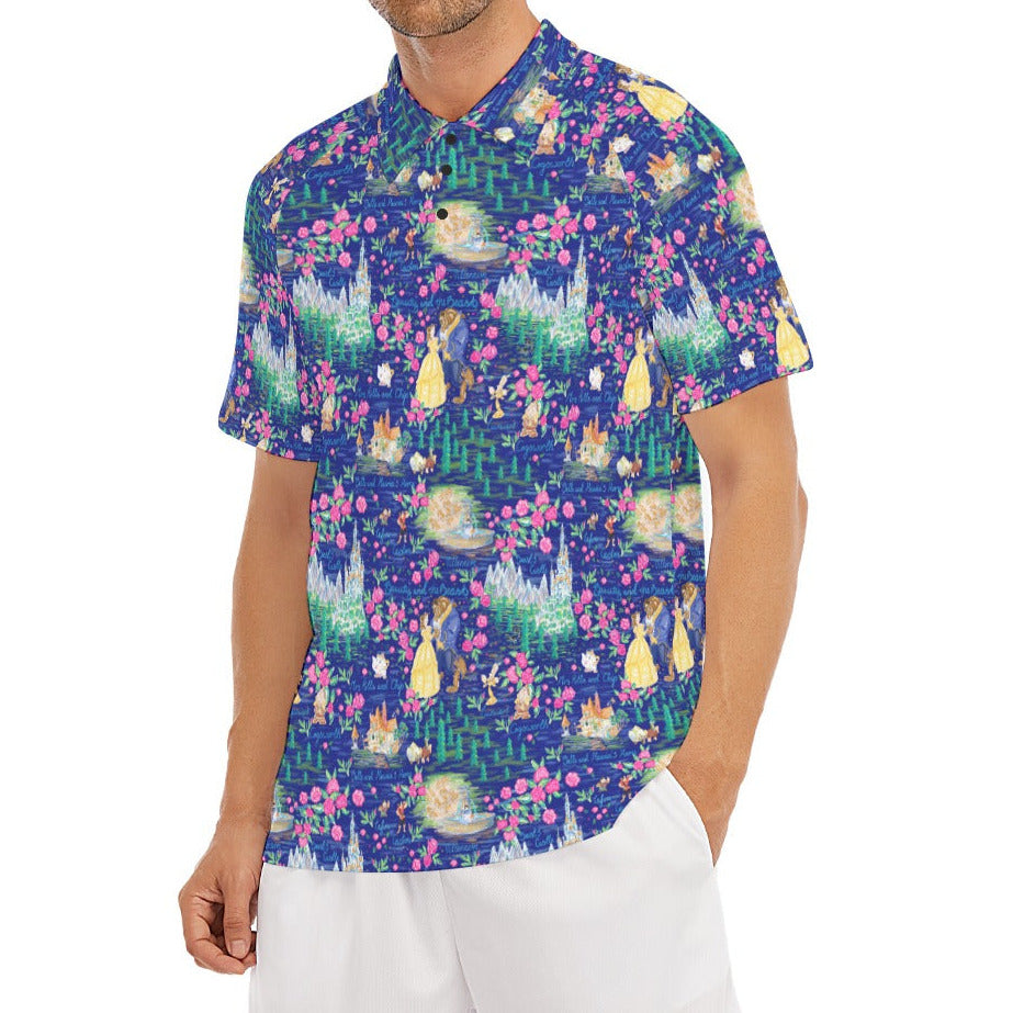Enchanted Forest Romance - Men's Polo Shirt