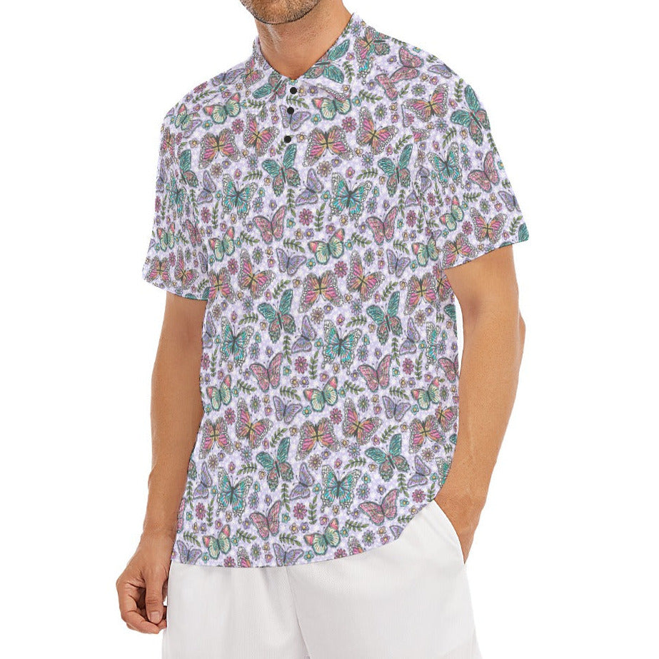 Butterfly Magic - Men's Polo Shirt