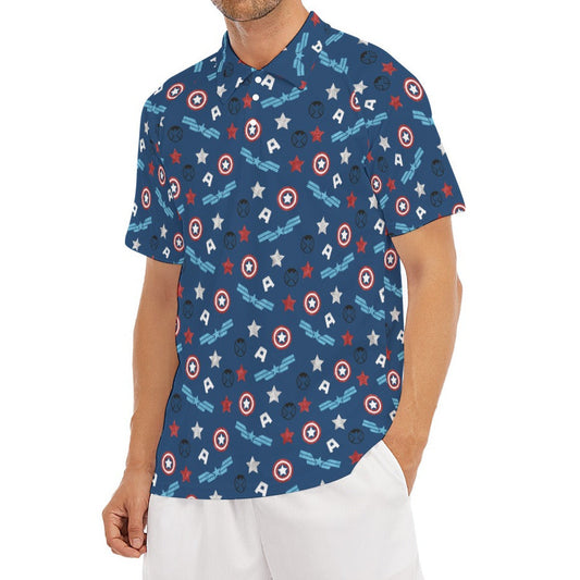 American Superhero - Men's Polo Shirt