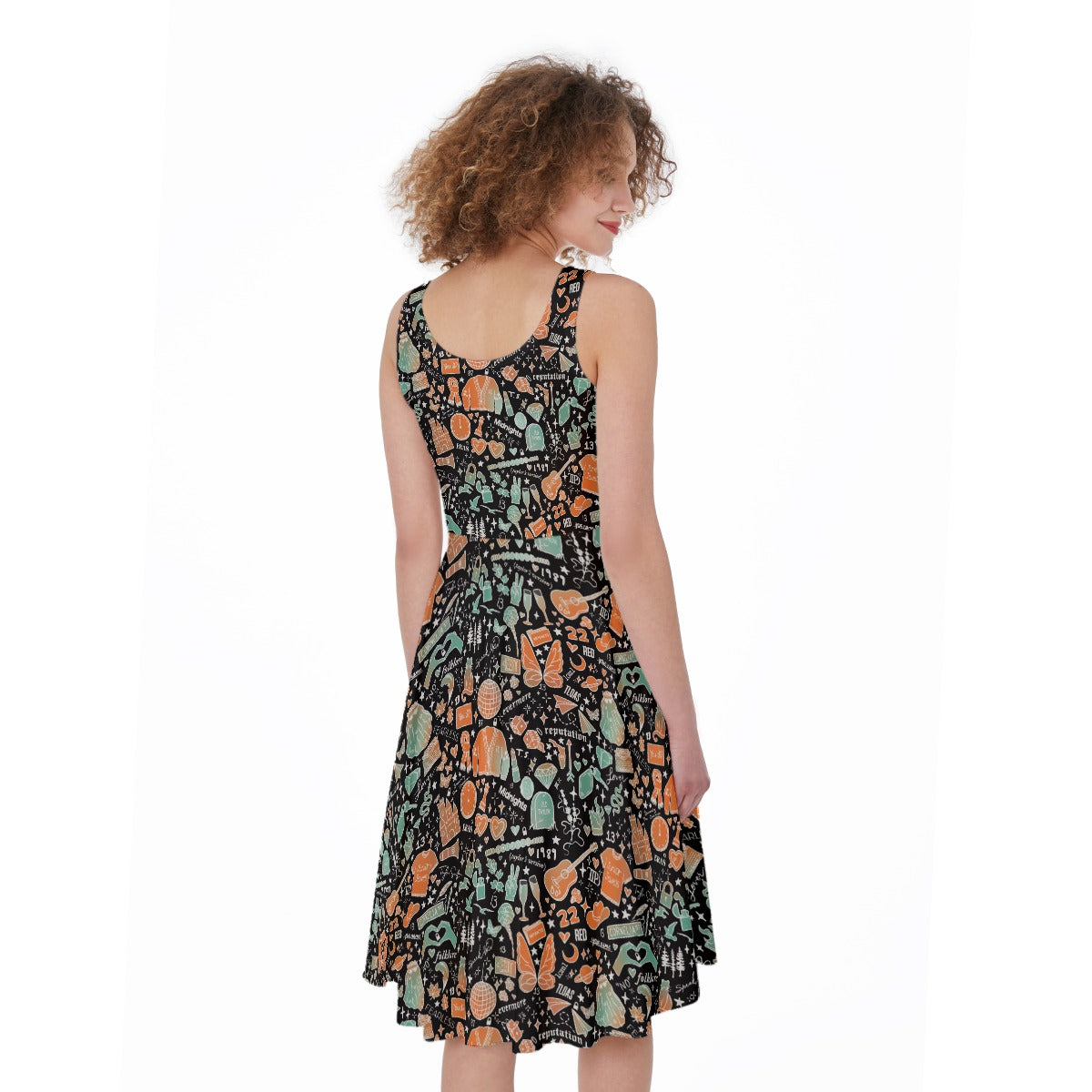 Showgirl Era Icons - Pocket Midi Skater Dress
