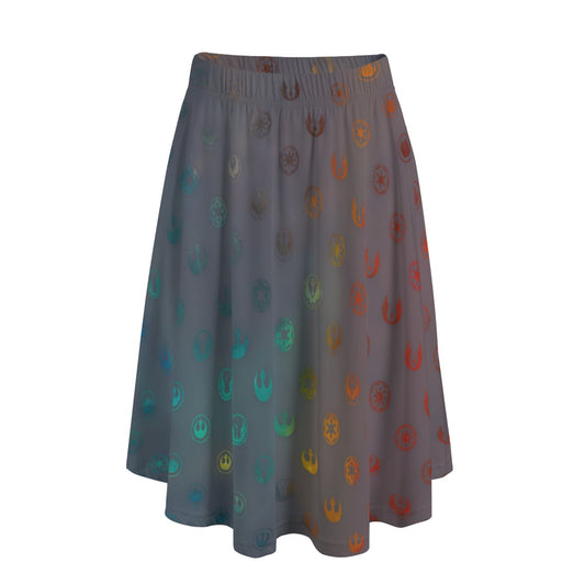 Galaxy Far Away - Women’s Pocket Midi Skirt