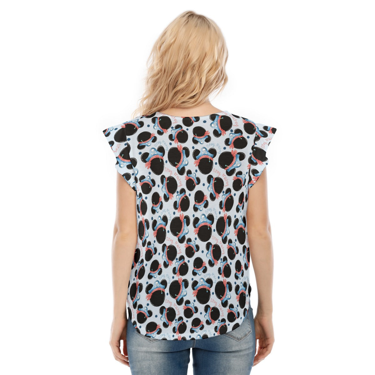 Pirate Life Adventure - Women’s Flutter Sleeve Top