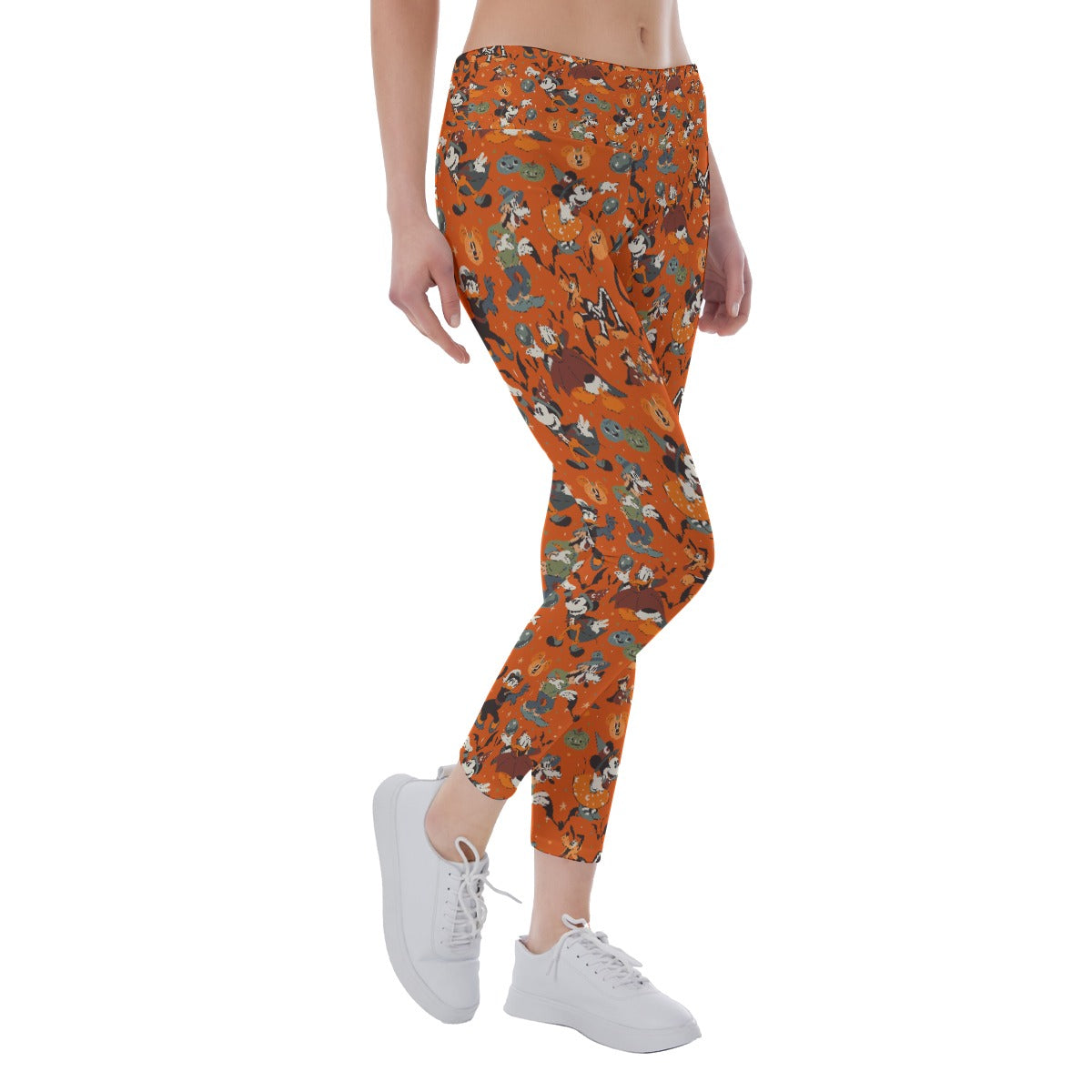 Vintage Halloween Parade - Women's Yoga Leggings