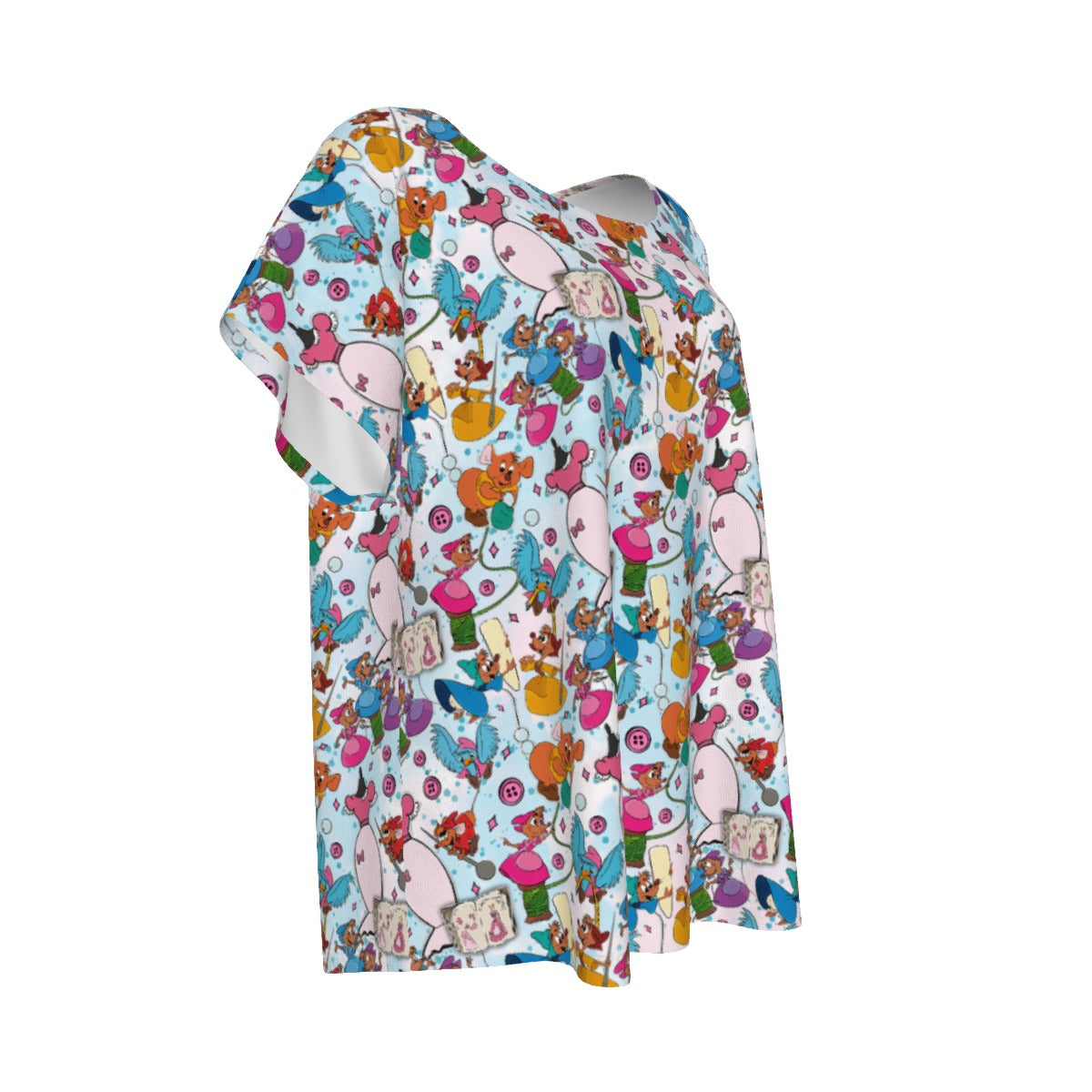Tiny Tailors & Sewing Friendsends - Women’s Relaxed Fit Scoop Tee