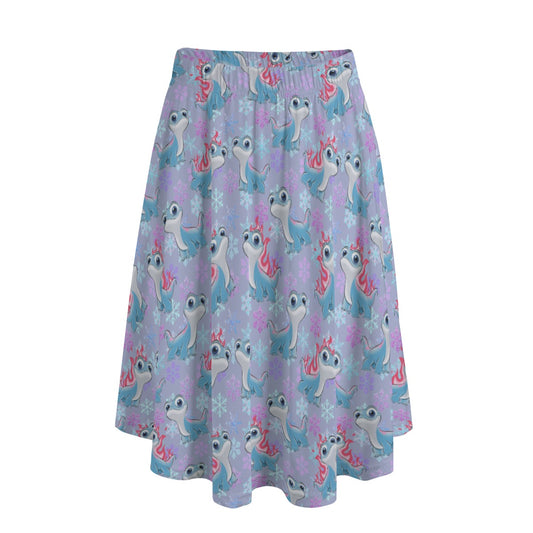 Bruni the Fire Spirit - Women’s Pocket Midi Skirt