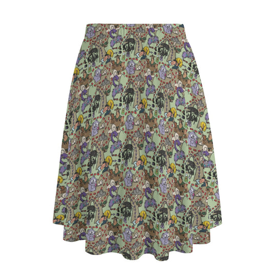 Emperor’s Chaotic Groove - Women’s Pocket Midi Skirt