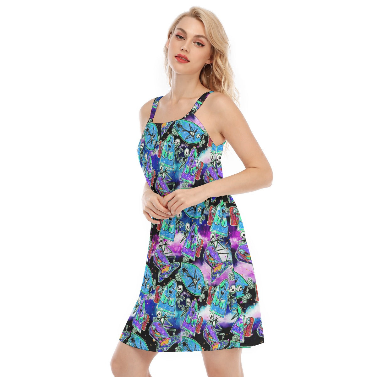 Haunting Romance Sketch - Women’s Adjustable Sundress