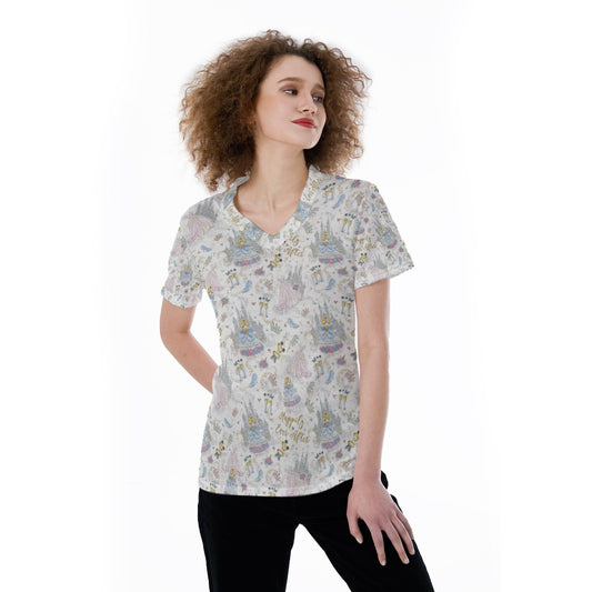 Happily Ever After Weddings - Women's Short Sleeve V-Neck T-Shirt