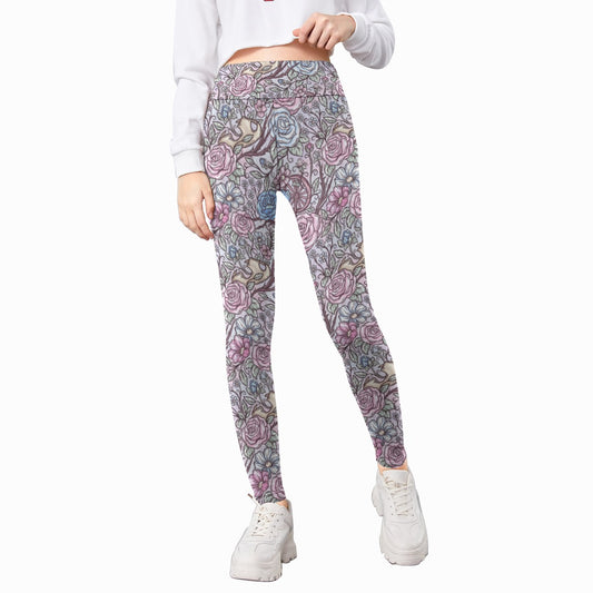 Fairytale Florals – Sleeping Enchantment - Kid's Leggings