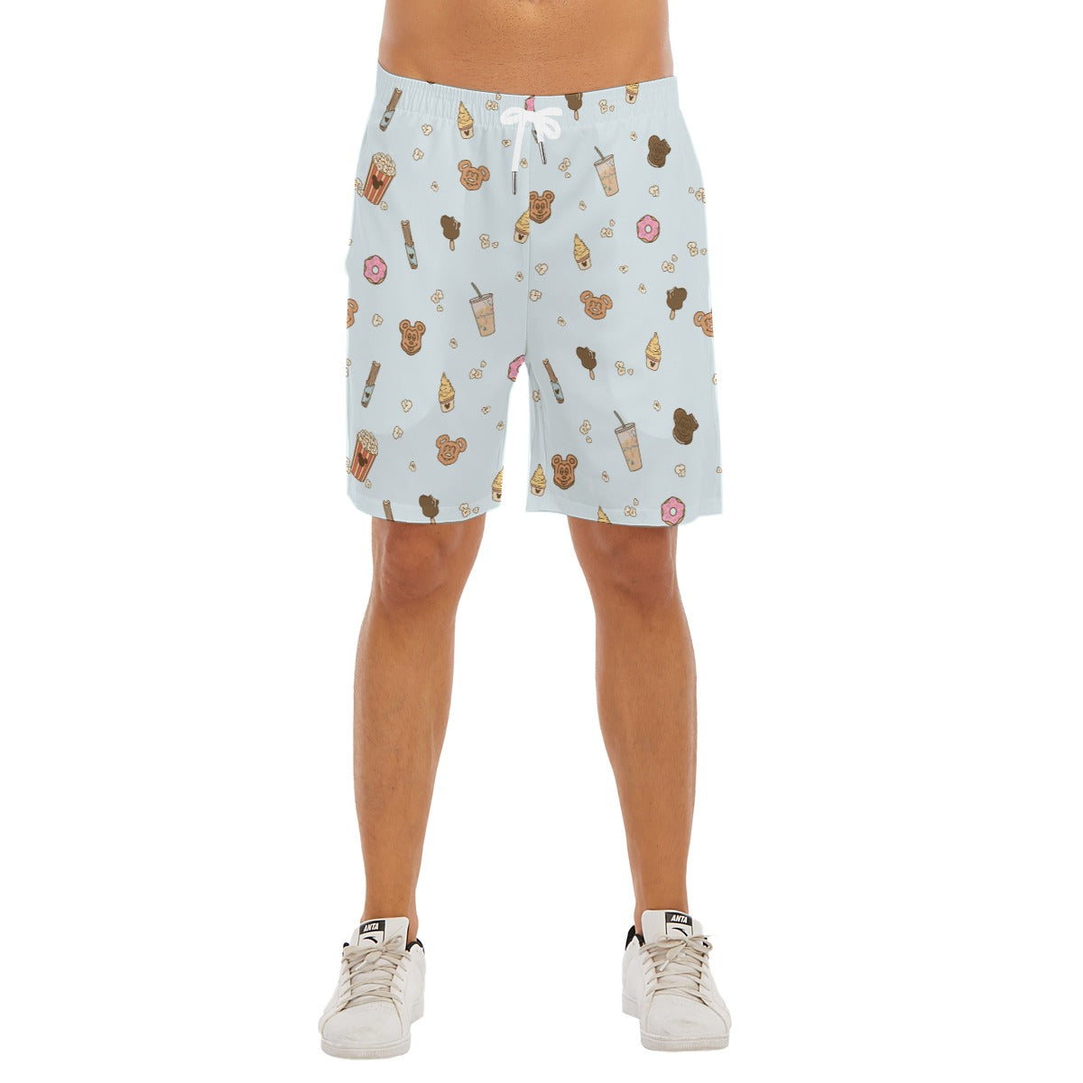 Minimal Snackcore - Men’s Pocket Beach Shorts