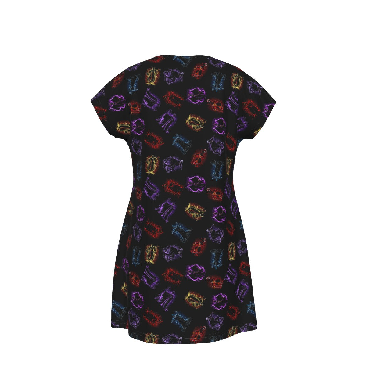 Villain Silhouettes Sparkle - Women's T-Shirt Dress