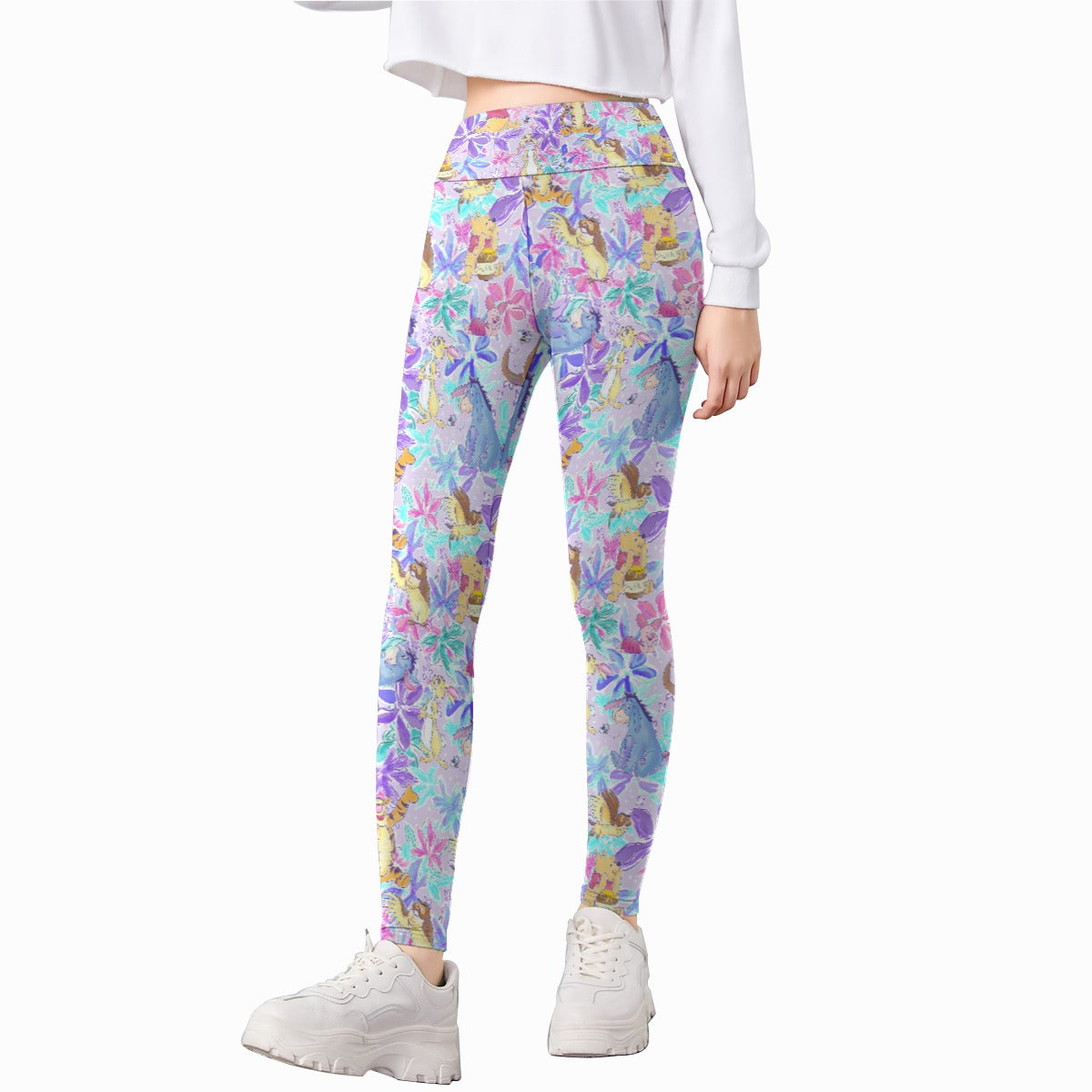 Storybook Friends in Bloom - Kid's Leggings