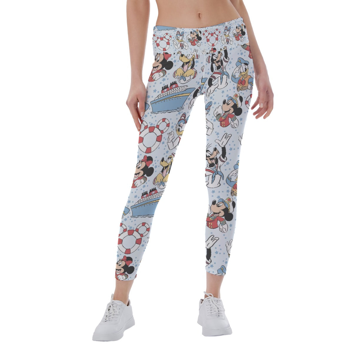 Sailor Cruise Stars - Women's Yoga Leggings