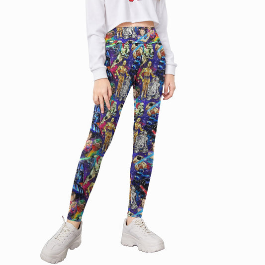 Galaxy Saga - Kid's Leggings