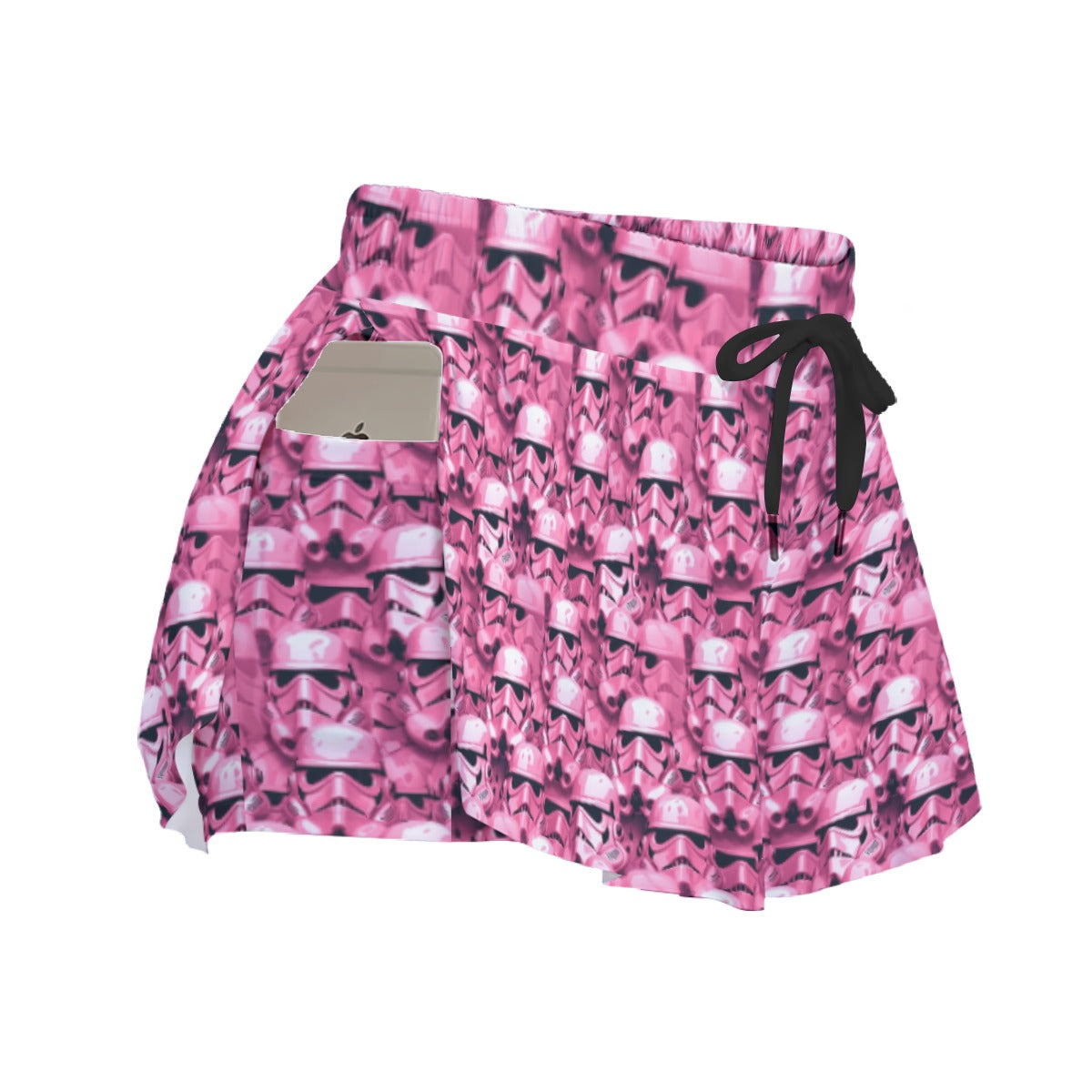 Pink Helmet Battalion - Women's Flowy Pocket Shorts