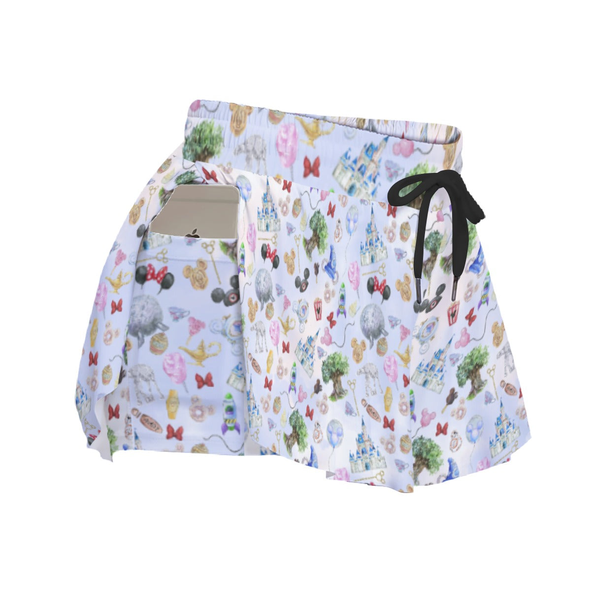 WDW Park Hopper - Women's Flowy Pocket Shorts