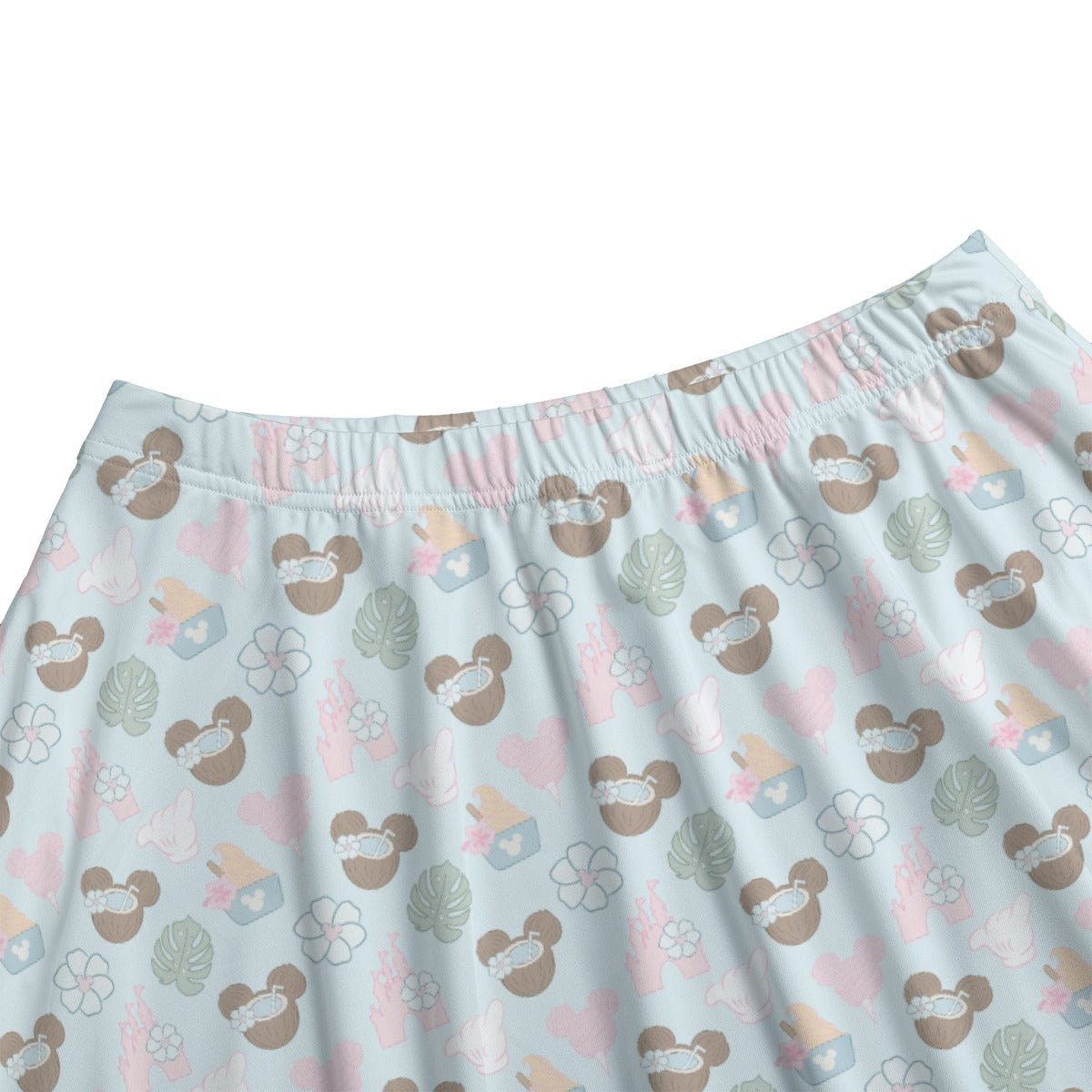 Pastel Island Treats - Women's Pocket Skater Skirt