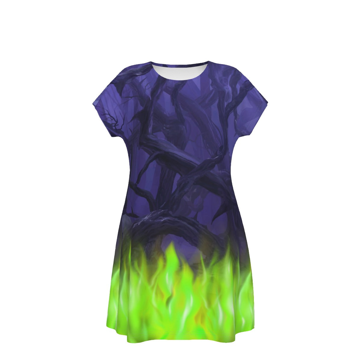 Enchanted Thorn Forest - Women's T-Shirt Dress